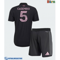 Fotballdrakt Barn Inter Miami Casemiro #5 Bortedraktsett 2026-27 Kortermet (+ Korte bukser)